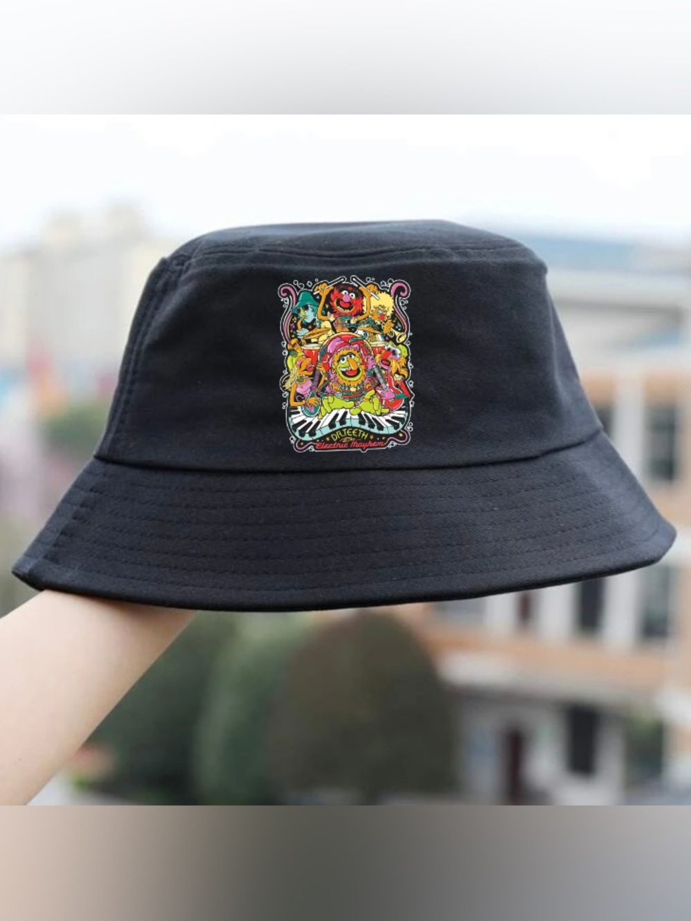 The Muppets Electric Mayhem bucket hat